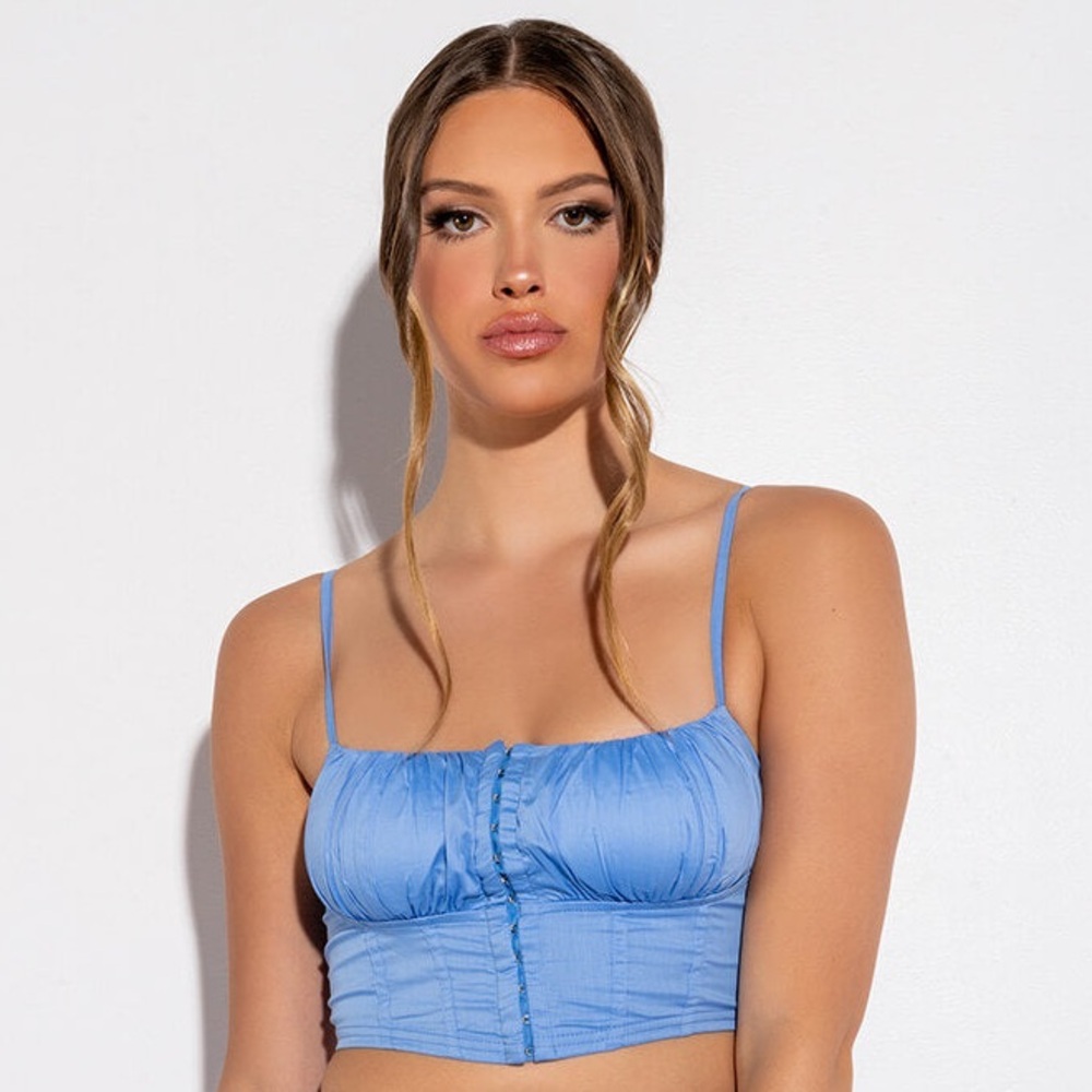 AKIRA Bustier Crop Top | Corset Style | Night Out | Statement